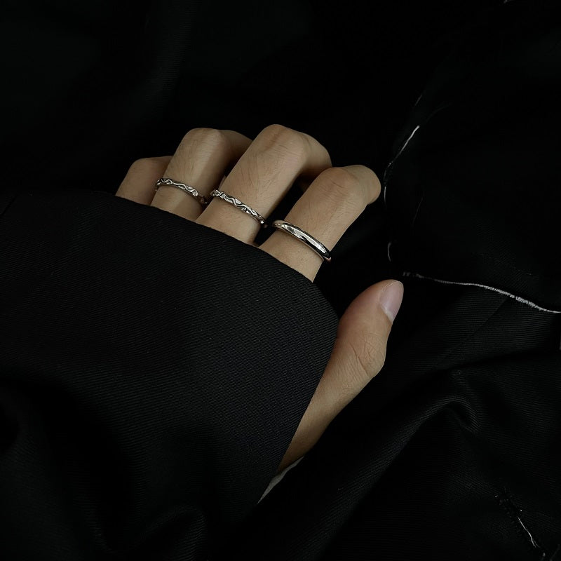 MODEFREAKのシンプルウェーブリング mf1500の画像