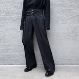 MODEFREAKのダブルバックルスラックス mf1506の画像1