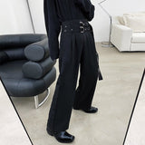 MODEFREAKのダブルバックルスラックス mf1506の画像2