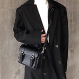 MODEFREAKのレザーバックルショルダーバッグ mf1509の画像
