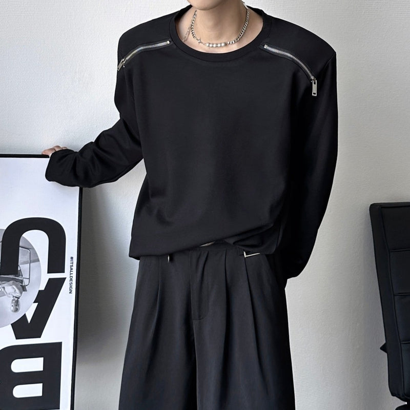 MODEFREAKのショルダージップカットソー mf1528の画像7