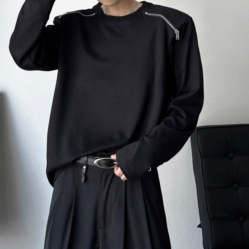 MODEFREAKのショルダージップカットソー mf1528の画像6
