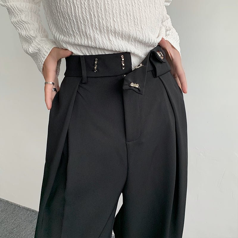 MODEFREAKのウエストデザインスラックス mf1530の画像9