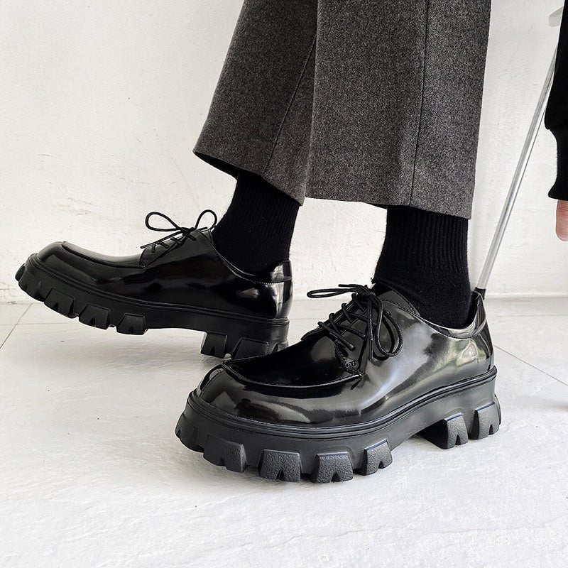 MODEFREAKの厚底エナメルシューズ mf1531の画像