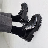 MODEFREAKの厚底エナメルシューズ mf1531の画像
