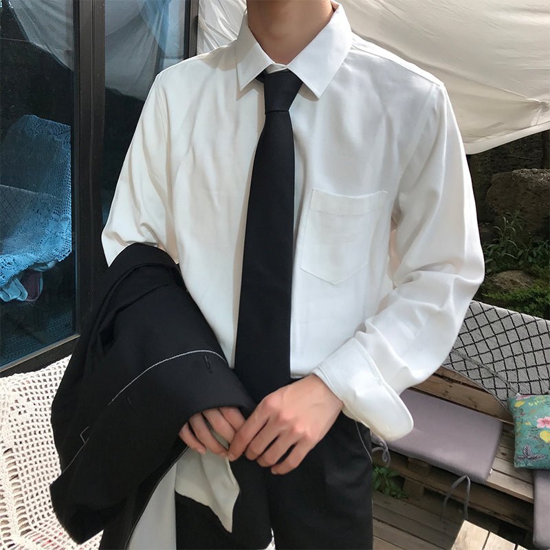 MODEFREAKのネクタイセットシャツ mf1543の画像