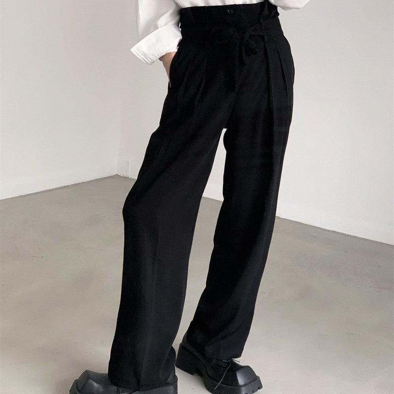 MODEFREAKのハイウエストモードスラックス mf1549の画像