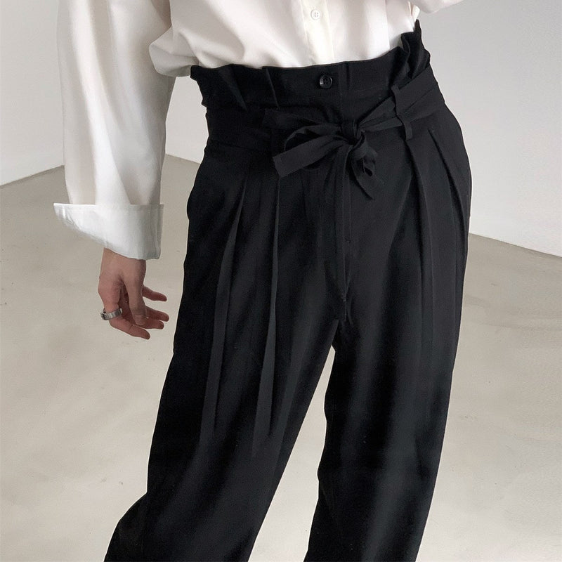 MODEFREAKのハイウエストモードスラックス mf1549の画像