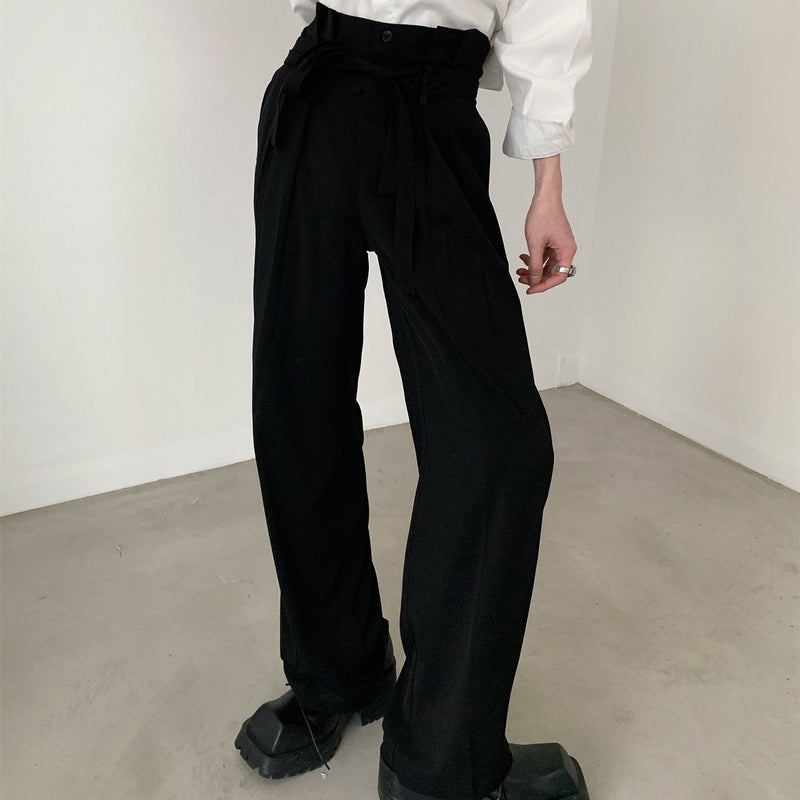 MODEFREAKのハイウエストモードスラックス mf1549の画像