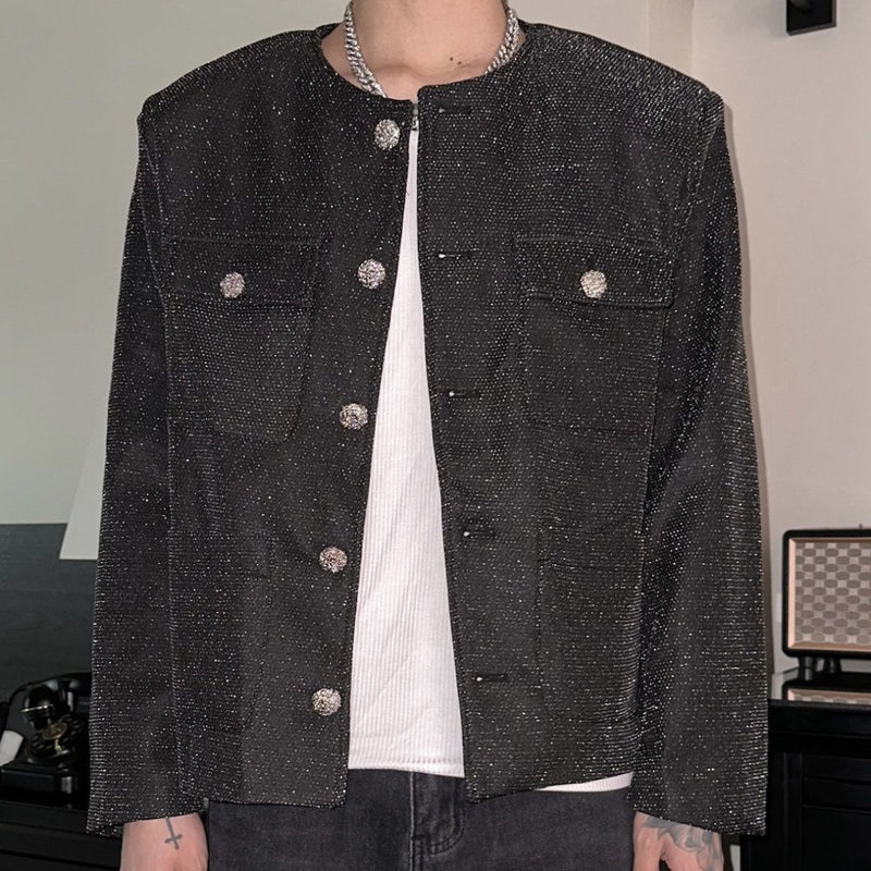 MODEFREAKのシャインライトカーディガンジャケット mf1565の画像