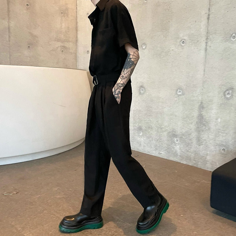 MODEFREAKのモノトーンスタイリッシュオールインワン mf1653の画像