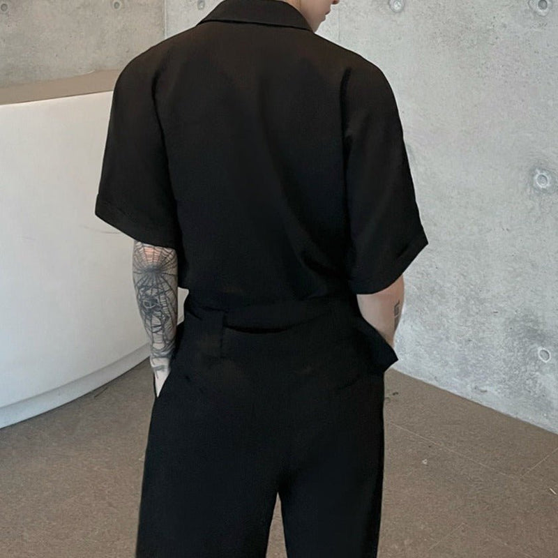 MODEFREAKのモノトーンスタイリッシュオールインワン mf1653の画像