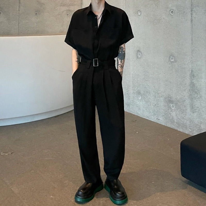 MODEFREAKのモノトーンスタイリッシュオールインワン mf1653の画像