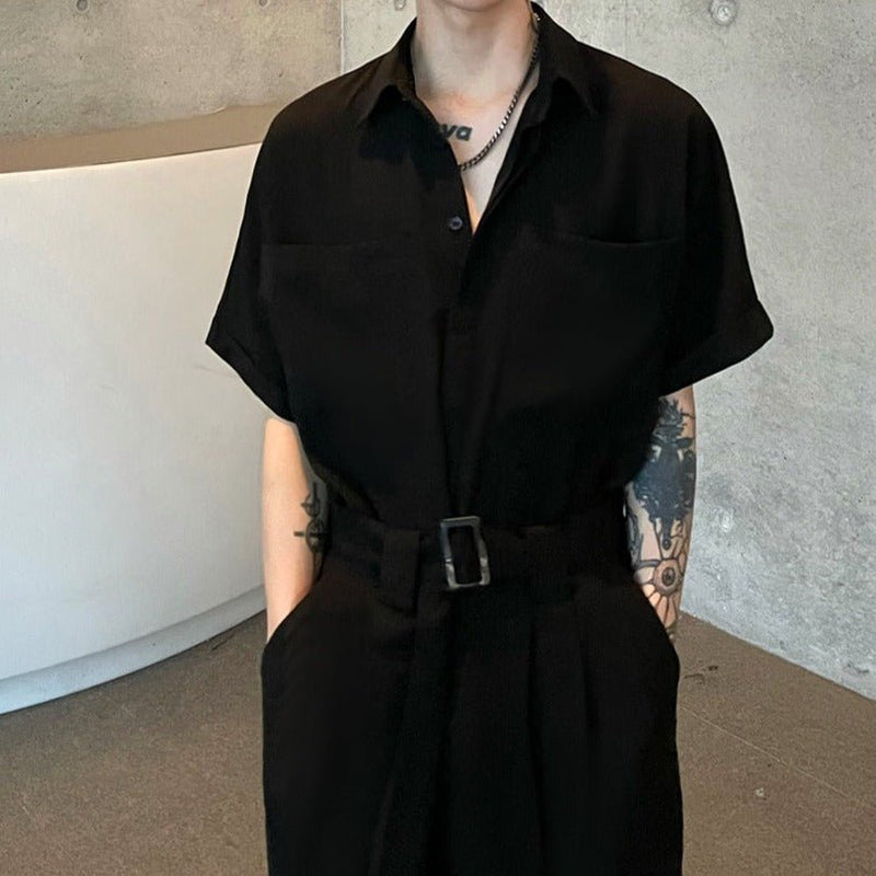 MODEFREAKのモノトーンスタイリッシュオールインワン mf1653の画像