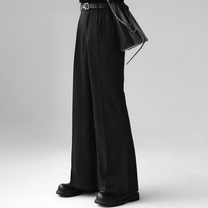 MODEFREAKのフレアモノトーンスラックス mf1707の画像