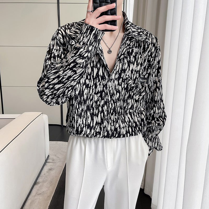 MODEFREAKのモードニュアンスデザインシャツ mf1718の画像