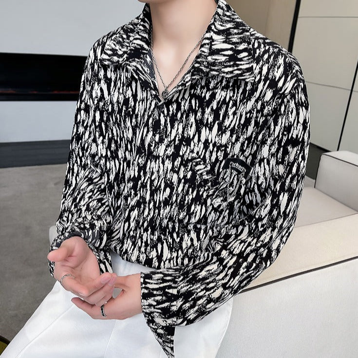 MODEFREAKのモードニュアンスデザインシャツ mf1718の画像