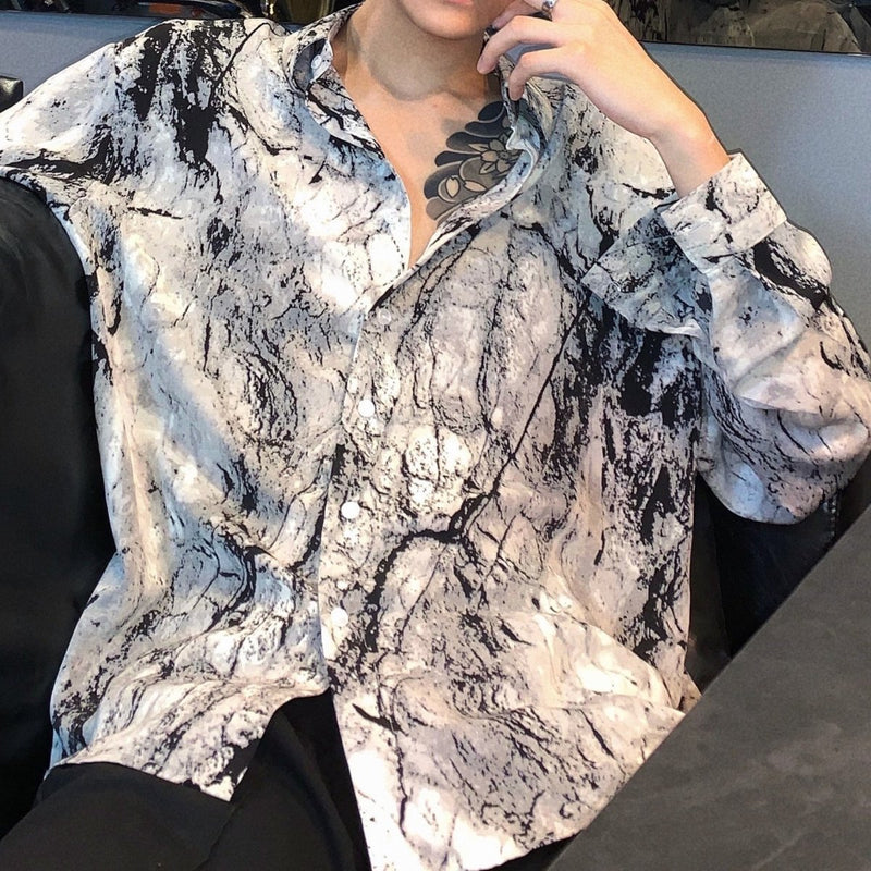 MODEFREAKのストーンニュアンスモードシャツ mf1774の画像3