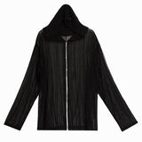 MODEFREAKの【最短即日発送】シースルージップトップス mf1861の画像