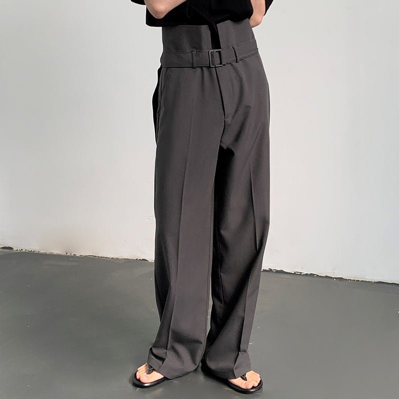 MODEFREAKのハイウエストクラシックスラックス mf1896の画像