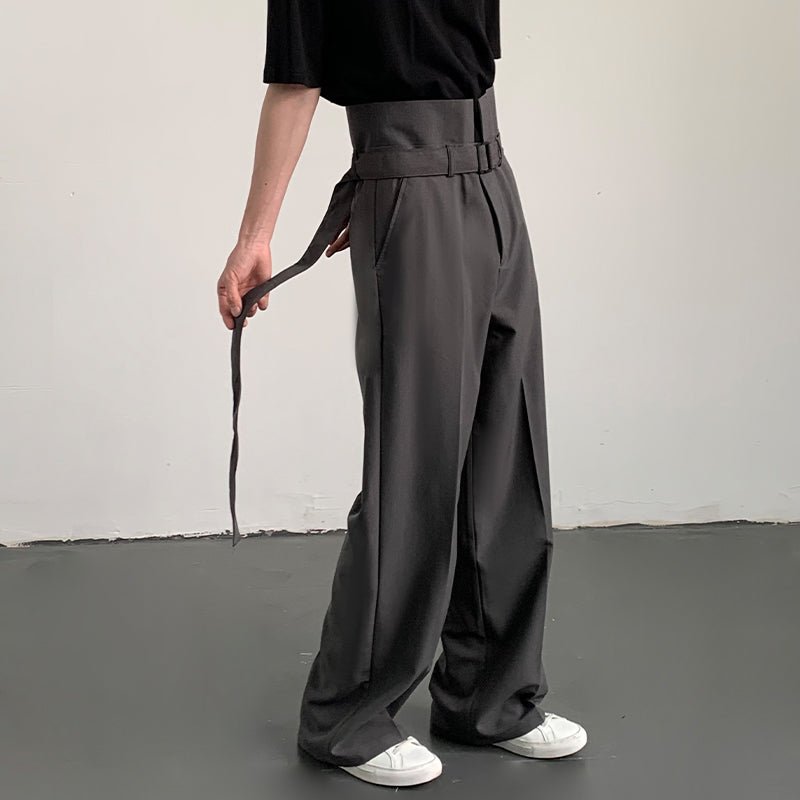 MODEFREAKのハイウエストクラシックスラックス mf1896の画像