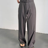 MODEFREAKのハイウエストクラシックスラックス mf1896の画像