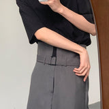 MODEFREAKのハイウエストクラシックスラックス mf1896の画像