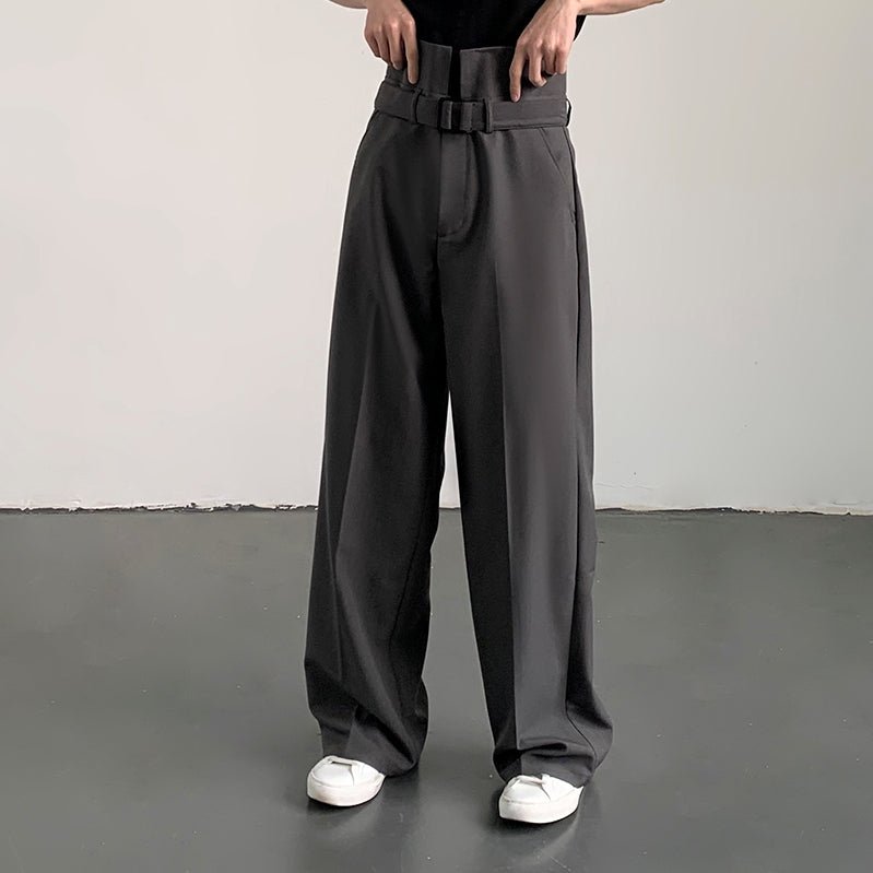 MODEFREAKのハイウエストクラシックスラックス mf1896の画像