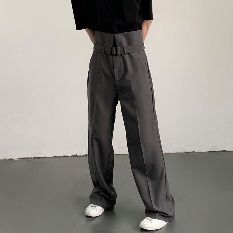 MODEFREAKのハイウエストクラシックスラックス mf1896の画像