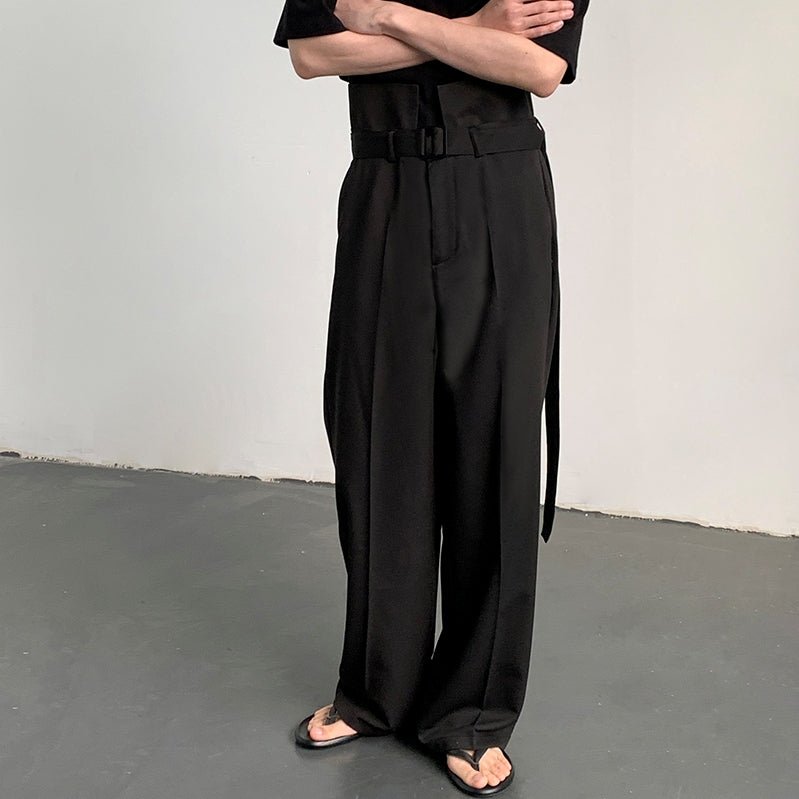 MODEFREAKのハイウエストクラシックスラックス mf1896の画像
