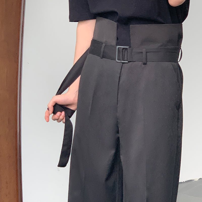 MODEFREAKのハイウエストクラシックスラックス mf1896の画像