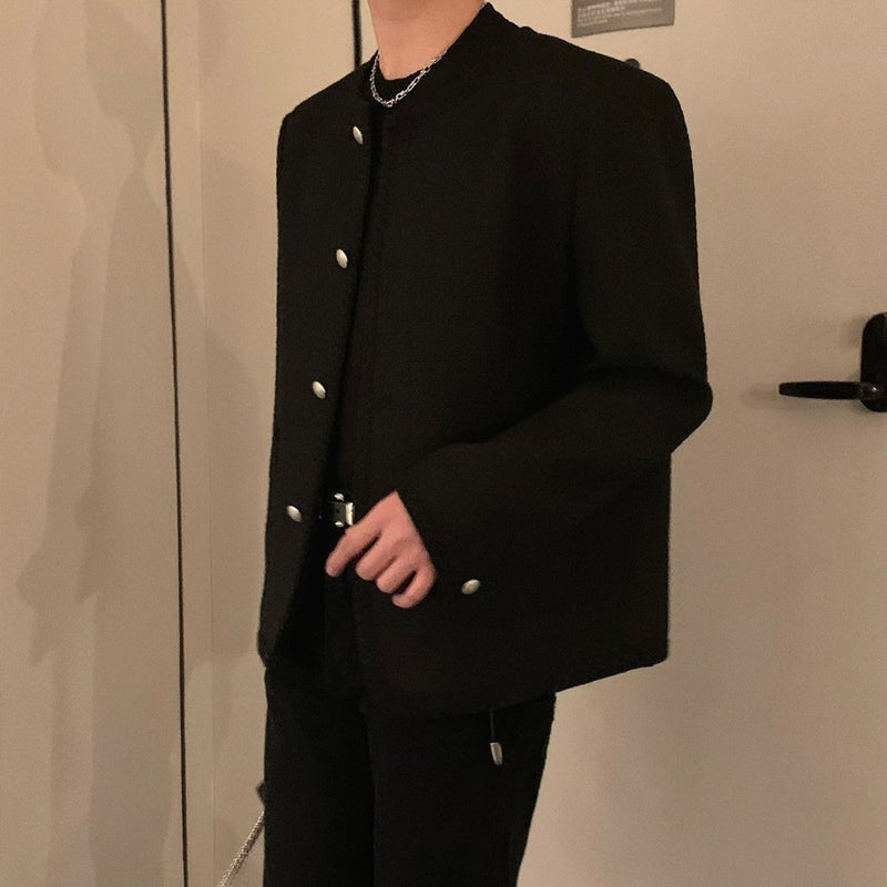 MODEFREAKのラグジュアリーシックツイードジャケット mf1904の画像