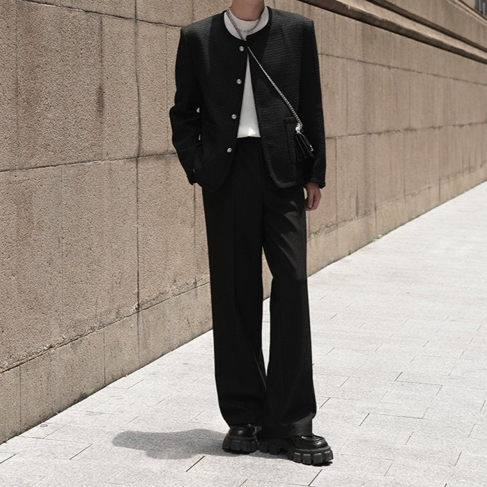 MODEFREAKのラグジュアリーシックツイードジャケット mf1904の画像