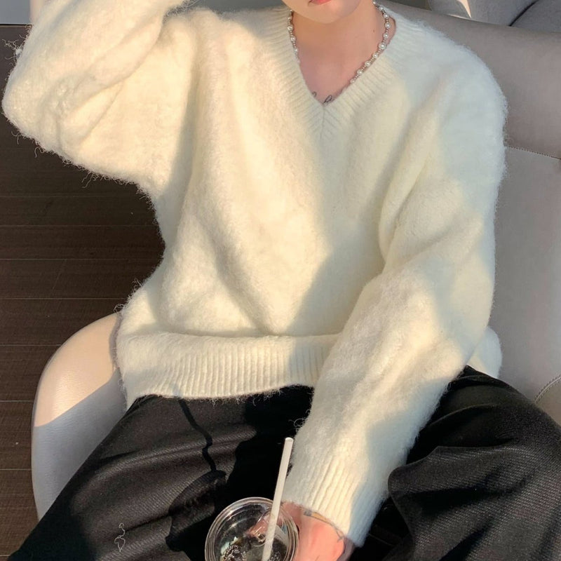 MODEFREAKのスムースタッチニットトップス mf1940の画像
