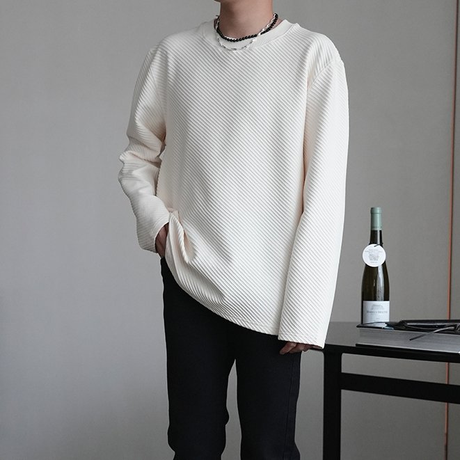 MODEFREAKのシンプルルーズカットソー mf1945の画像