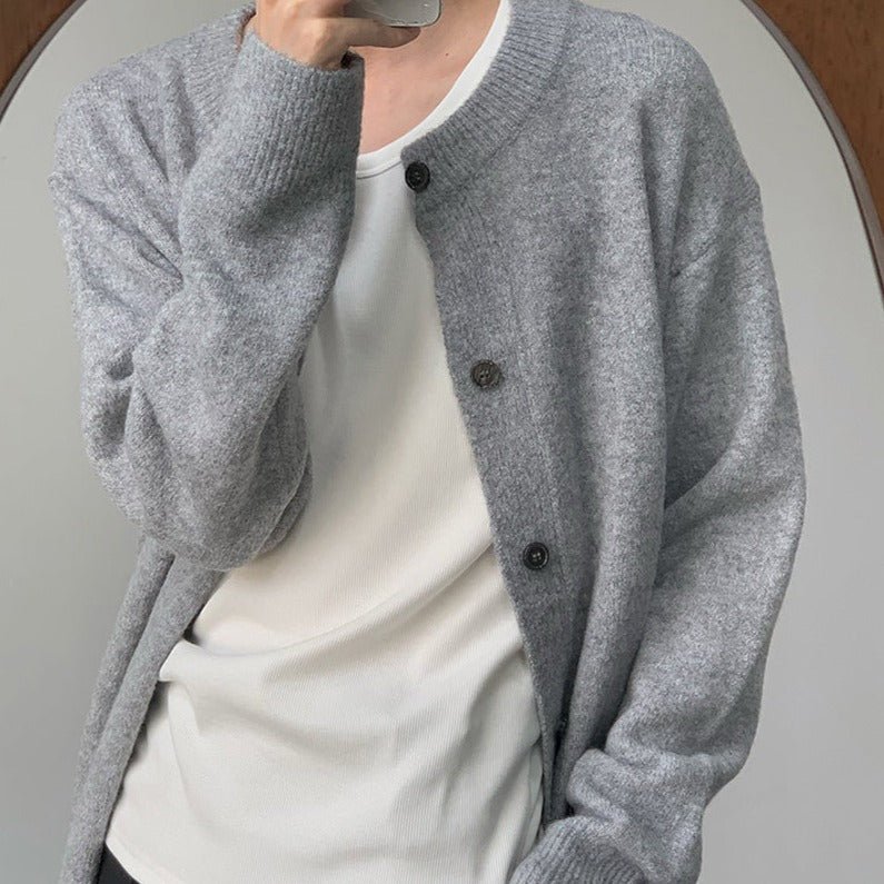 MODEFREAKのモノトーンコリアンカーディガン mf2027の画像