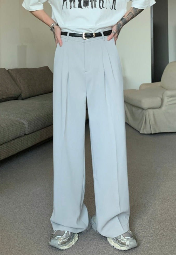 MODEFREAKのラインシルエットスラックス mf2066の画像10