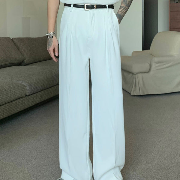 MODEFREAKのラインシルエットスラックス mf2066の画像2