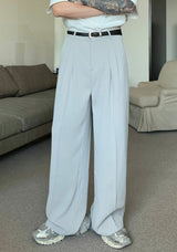 MODEFREAKのラインシルエットスラックス mf2066の画像9