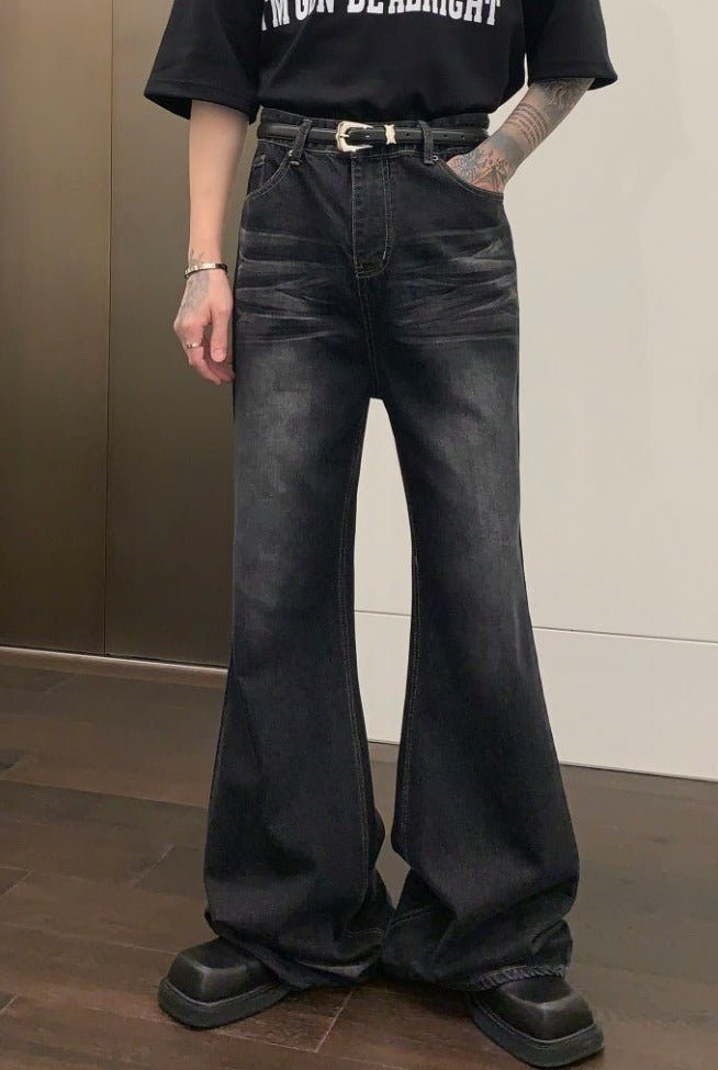 MODEFREAKのフレアデニムパンツ mf2067の画像