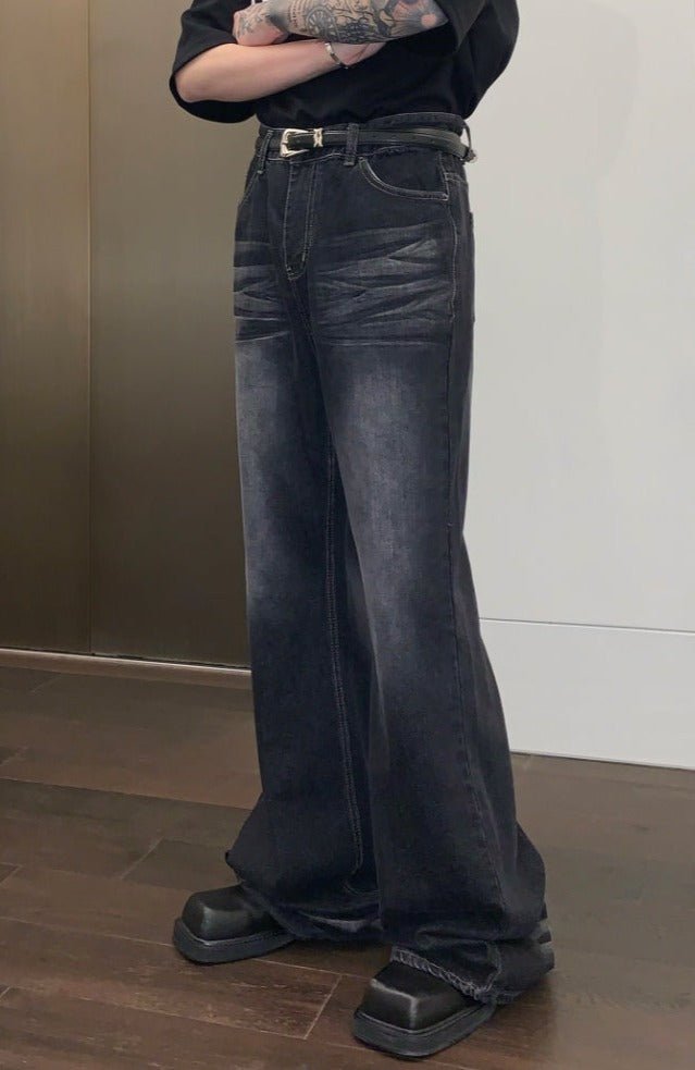 MODEFREAKのフレアデニムパンツ mf2067の画像