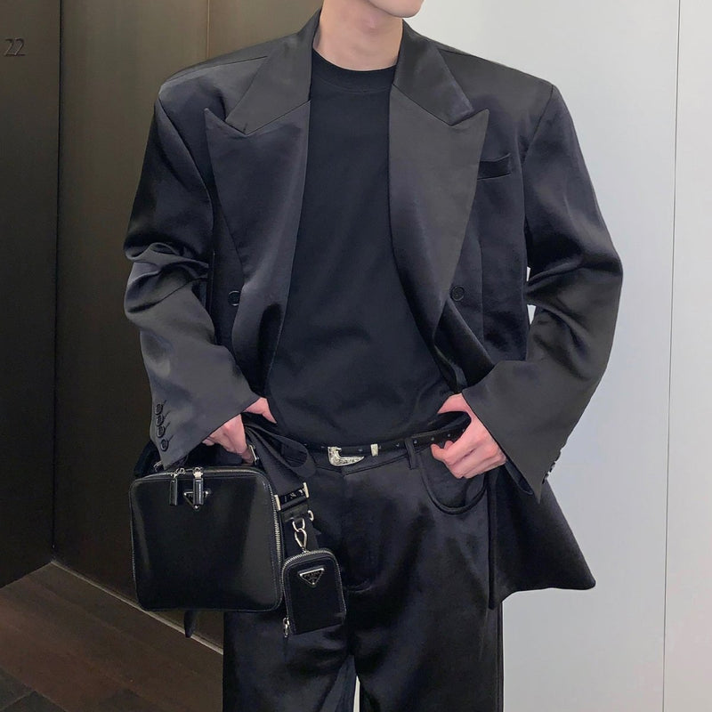 MODEFREAKのサテンクラシカルセットアップ mf2088の画像