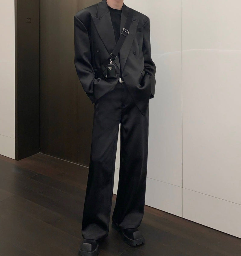 MODEFREAKのサテンクラシカルセットアップ mf2088の画像