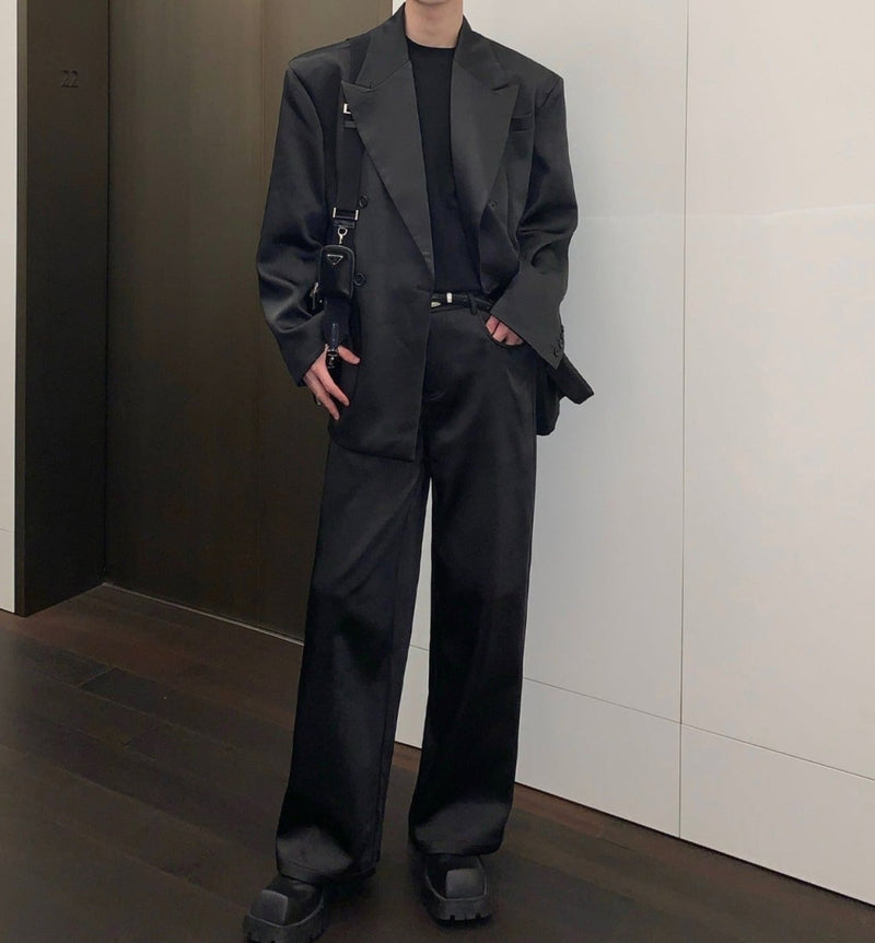 MODEFREAKのサテンクラシカルセットアップ mf2088の画像