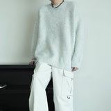 MODEFREAKのモヘアタッチルーズニット mf2091の画像