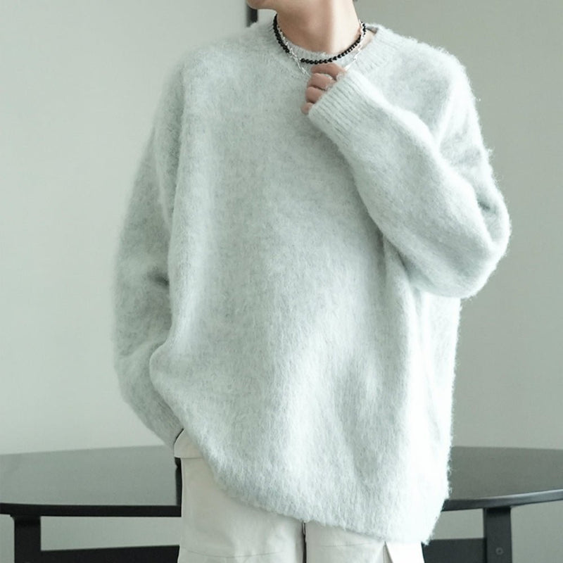 MODEFREAKのモヘアタッチルーズニット mf2091の画像