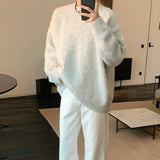 MODEFREAKのモヘアタッチルーズニット mf2091の画像