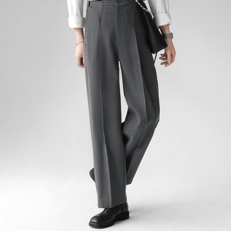 MODEFREAKのスタイルアップシンプルスラックス mf2101の画像