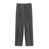 MODEFREAKのスタイルアップシンプルスラックス mf2101の画像