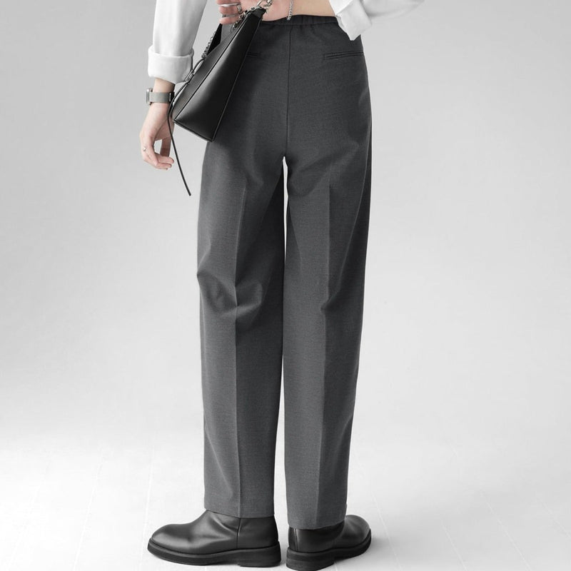 MODEFREAKのスタイルアップシンプルスラックス mf2101の画像